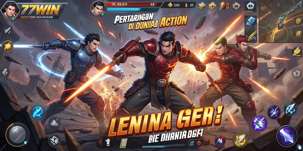 Gameplay aksi intens di 77WIN dengan grafis yang memukau.