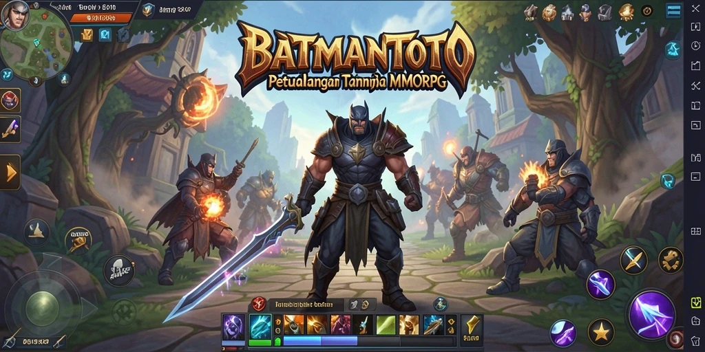 Gambaran gameplay BATMANTOTO yang seru dan menantang dalam dunia MMORPG.