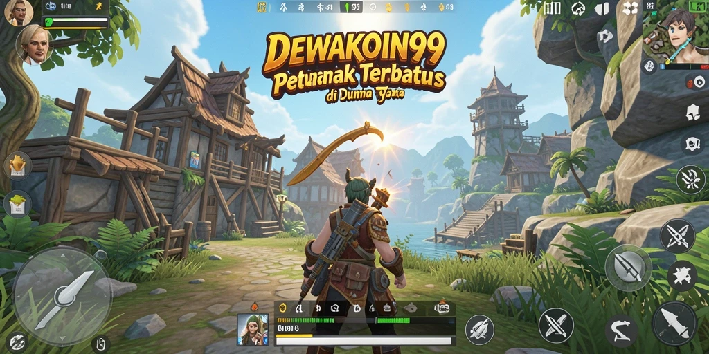 Tampilan detail gameplay DEWAKOIN99 yang luas dan interaktif.
