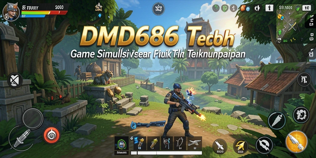 Tampilan gameplay yang menarik di DMD686 untuk pengalaman simulasi.