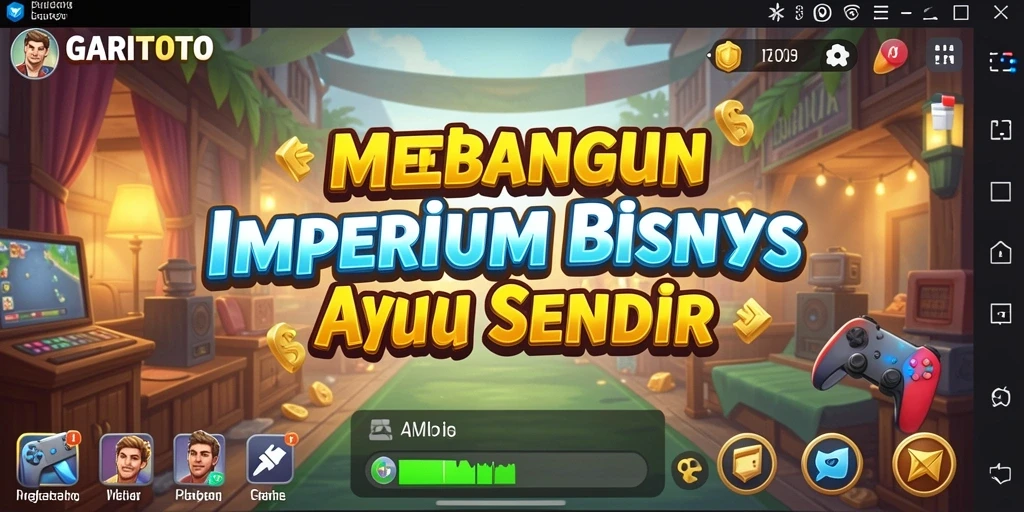 Tampilan gameplay GARITOTO yang menarik dengan elemen Tycoon.