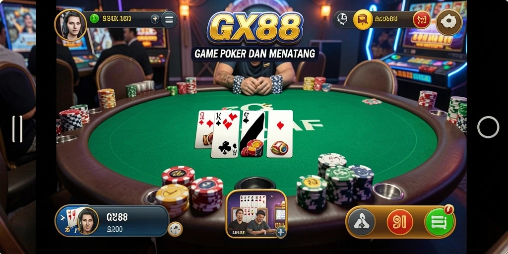 Gambaran gameplay GX88 yang seru dan kompetitif.