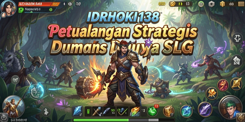 Screenshot gameplay <strong>IDRHOKI138</strong> menunjukkan aksi strategi yang intens.