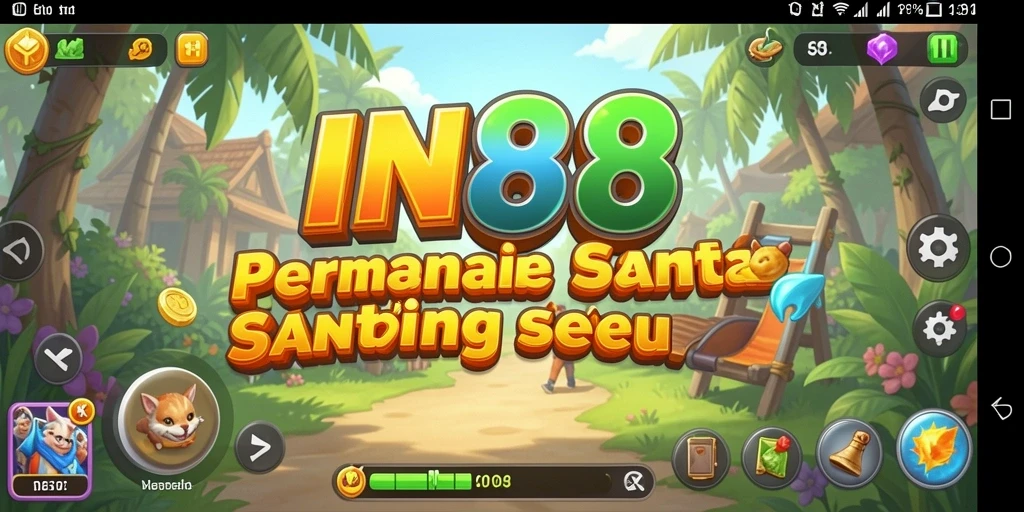 Gameplay IN88 yang menghibur dan penuh warna.