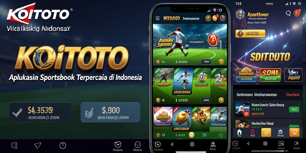 Menampilkan pengalaman gameplay taruhan sportsbook di KOITOTO.