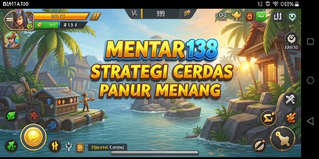 Tampilan gameplay strategi menarik di MENTARI138.