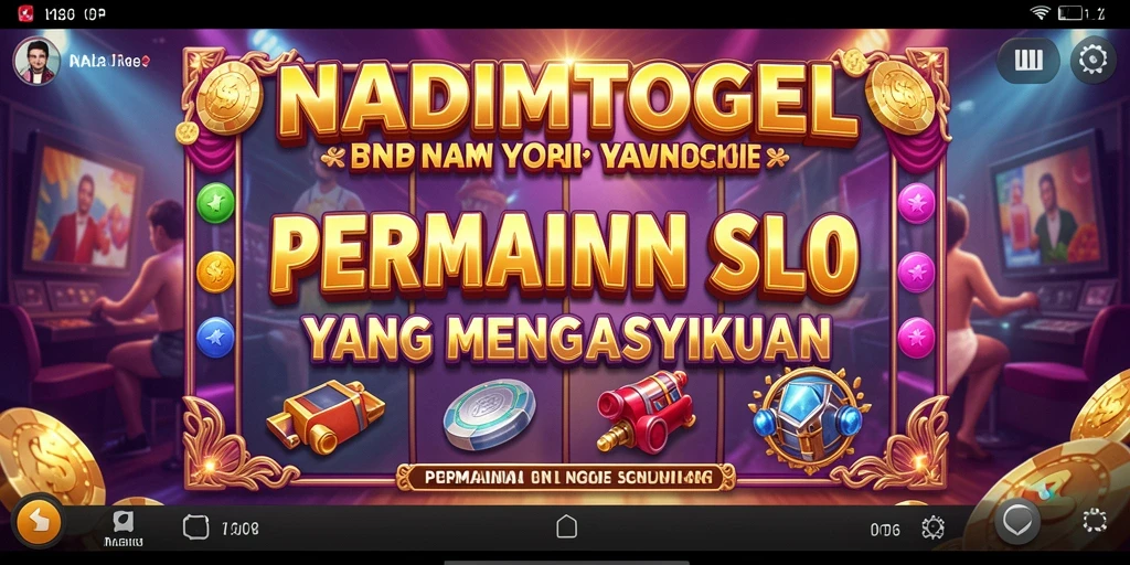 Screenshot gameplay <strong>NADIMTOGEL</strong> menampilkan keseruan permainan Slot yang menyenangkan.