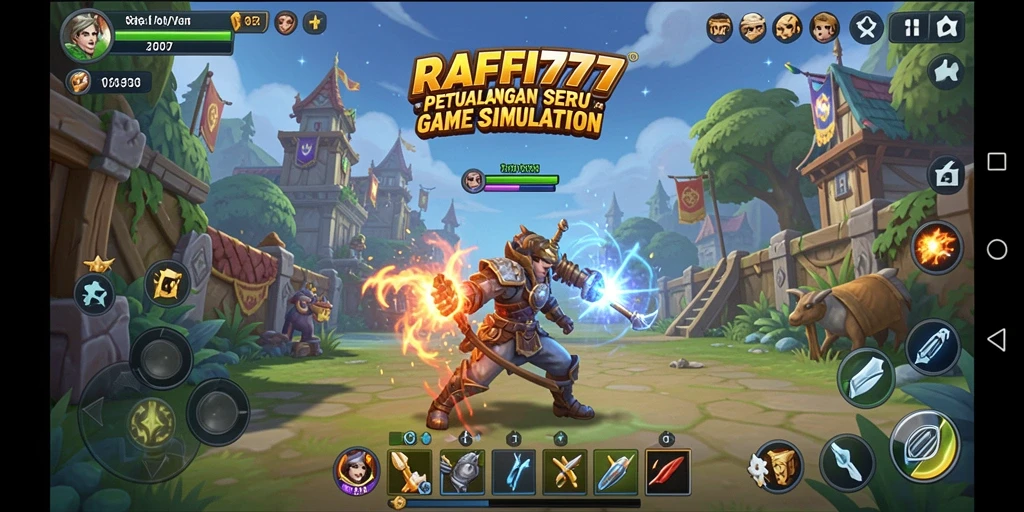 Tampilan screenshot RAFFI777 yang menunjukkan gameplay menarik dan interaktif.