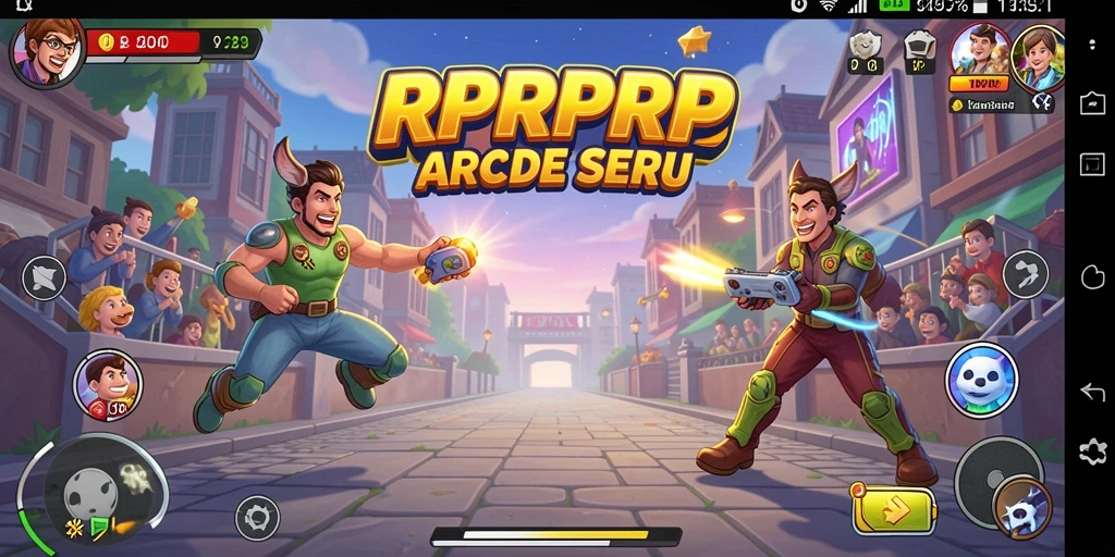 Tangkapan layar menunjukkan gameplay seru RPRPRP dalam aksi.